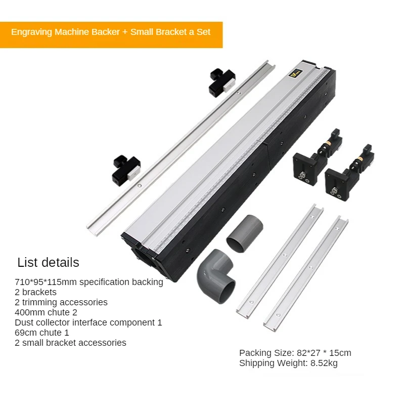 1 Set Woodworking Aluminium Profile Fence with Sliding Brackets Tools for Wood Work RouterTable Saw Table DIY Workbenches
1 Set Woodworking Aluminium Profile Fence with Sliding Brackets Tools for Wood Work RouterTable Saw Table DIY Workbenches