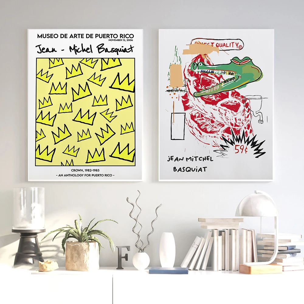 Vintage Art Exhibition Poster Abstract Animal Crocodile Canvas Painting on the Wall Pictures Kids Room Home Decor
Vintage Art Exhibition Poster Abstract Animal Crocodile Canvas Painting on the Wall Pictures Kids Room Home Decor