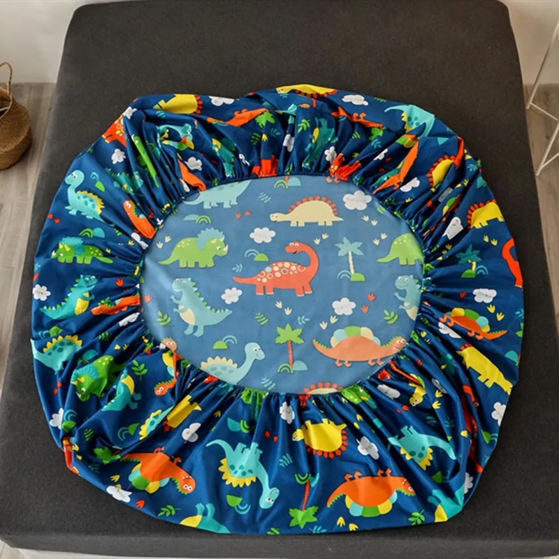 3 pcs Bed Sheet Cartoon Style Dinosaur Printed Bed Sheets and Pillowcase for Kids draps de lit Sheet on Elastic sheets for bed
3 pcs Bed Sheet Cartoon Style Dinosaur Printed Bed Sheets and Pillowcase for Kids draps de lit Sheet on Elastic sheets for bed