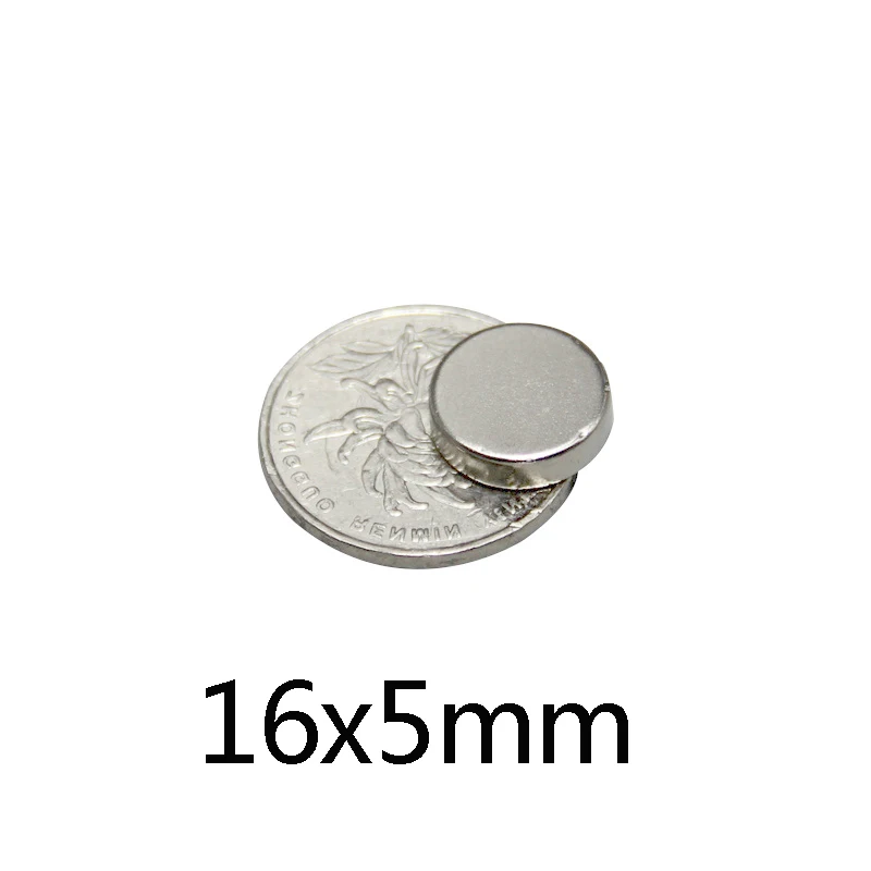

5/10/20pcs 16x5 mm Permanent NdFeB Super Strong Powerful Magnets 16mmx5mm N35 Round Magnet 16x5mm Neodymium Magnetic 16*5mm