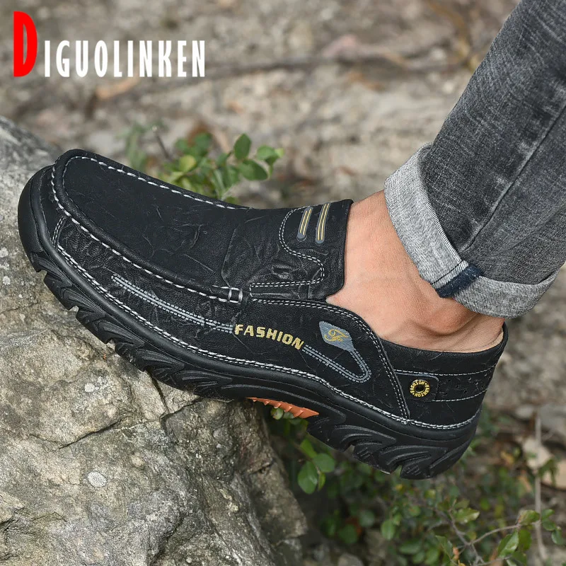 High Quality Genuine Leather Men Shoes Soft Bottom Men Casual Shoes Slip-on Men Leather Shoes Flats Fashion Luxury Big Size 48
High Quality Genuine Leather Men Shoes Soft Bottom Men Casual Shoes Slip-on Men Leather Shoes Flats Fashion Luxury Big Size 48