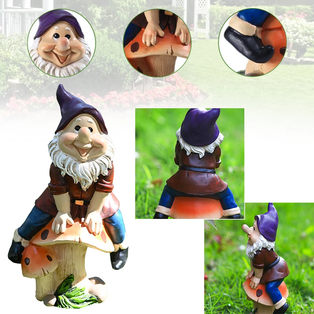Funny Garden Gnome Statue Resin Figurines Naughty Garden Gnome Garden Decoration Statue Gnome Decoration Villa Home Decoartion
Funny Garden Gnome Statue Resin Figurines Naughty Garden Gnome Garden Decoration Statue Gnome Decoration Villa Home Decoartion