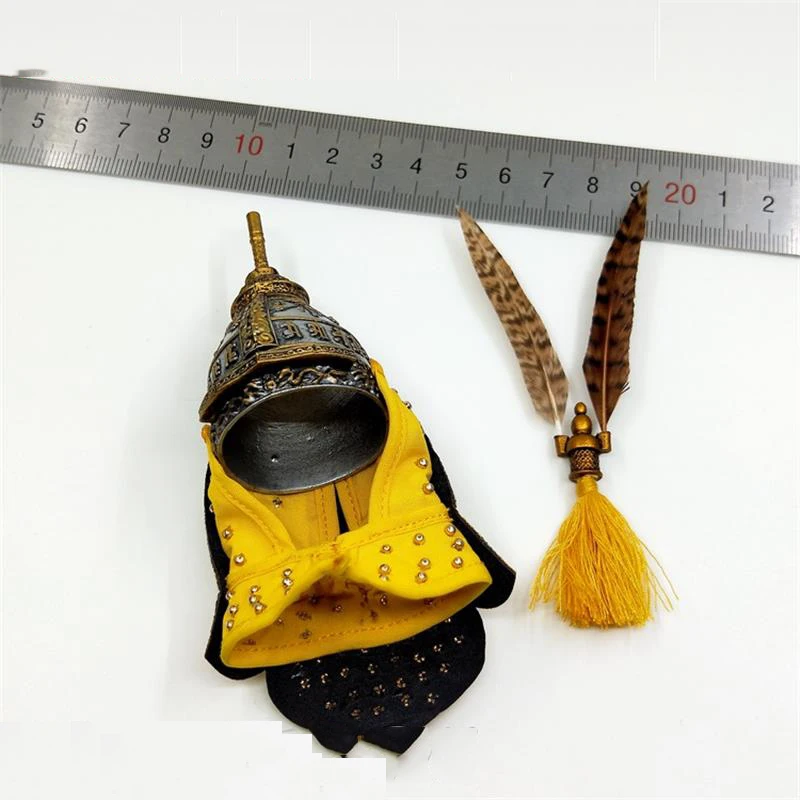 Hot Sales KC001 1/6 Ancient China Qing Dynasty General Fuyuan Yellow Version Royal Head Helmet For 12 inch Body Doll Collection
Hot Sales KC001 1/6 Ancient China Qing Dynasty General Fuyuan Yellow Version Royal Head Helmet For 12 inch Body Doll Collection