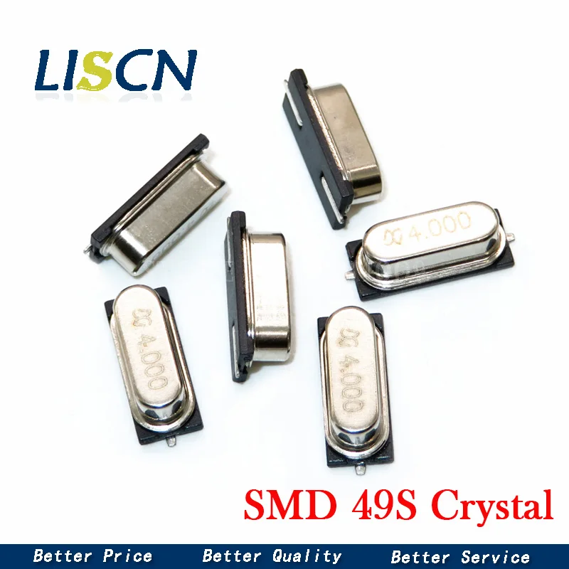 20PCS SMD 49S crystal 4/6/8/12/16/20/24/25 / 11.0592 / 13.56MHZ HC-49S passive crystal 4MHZ 6MHZ 8MHZ 20MHZ 25MHZ 22.1184MHZ
20PCS SMD 49S crystal 4/6/8/12/16/20/24/25 / 11.0592 / 13.56MHZ HC-49S passive crystal 4MHZ 6MHZ 8MHZ 20MHZ 25MHZ 22.1184MHZ