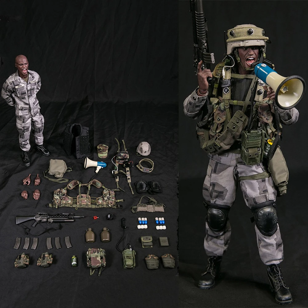 DAMTOYS 1/6 78080 Gunnery Sergeant Crews Figure Model 12'' Full Set Male Soldier Action Dolls with Weapon Accessories
DAMTOYS 1/6 78080 Gunnery Sergeant Crews Figure Model 12'' Full Set Male Soldier Action Dolls with Weapon Accessories