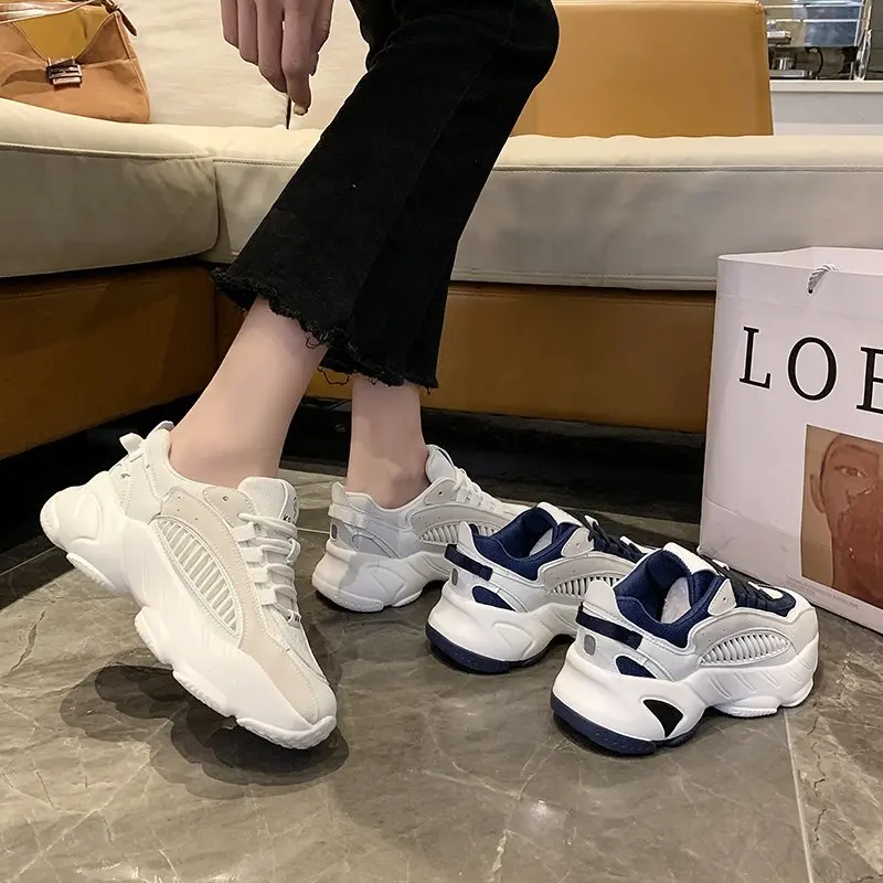Women Platform Sneakers 2021 Spring Fashion Brand Casual Shoes Summer Chunky Sports Vulcanized Shoes Woman Thick Soled Trainers
Women Platform Sneakers 2021 Spring Fashion Brand Casual Shoes Summer Chunky Sports Vulcanized Shoes Woman Thick Soled Trainers
