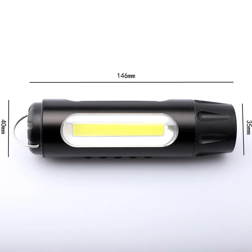 Многофункциональный T6 светодиодный светильник вспышка USB Перезаряжаемый фонарь