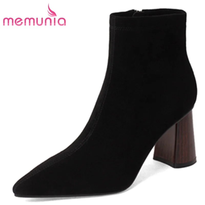 MEMUNIA New Arrive Women Winter Boots With Fur Hot Sale Ankle Boots Fashion Sexy Ladies Shoes Comfortable Concise Lady Kid Suede
MEMUNIA New Arrive Women Winter Boots With Fur Hot Sale Ankle Boots Fashion Sexy Ladies Shoes Comfortable Concise Lady Kid Suede