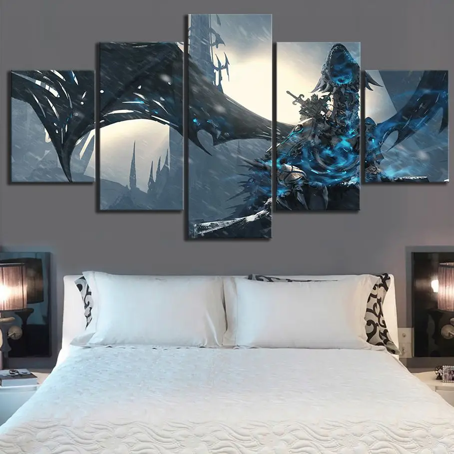 No Framed 5 Pieces Warcraft Game Wall Art Canvas Posters Picture Paintings Home Decor for Living Room Kids Boys Teen Decorations
No Framed 5 Pieces Warcraft Game Wall Art Canvas Posters Picture Paintings Home Decor for Living Room Kids Boys Teen Decorations