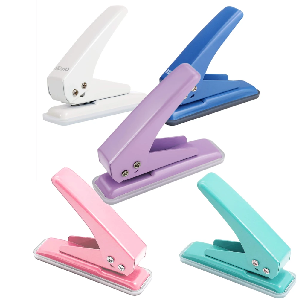 Single Hole Puncher 20 Sheets 1 /4" Holes Binder Hand Punches Skid-Resistant Base for Paper Chipboard Index CardsThin Metal
Single Hole Puncher 20 Sheets 1 /4" Holes Binder Hand Punches Skid-Resistant Base for Paper Chipboard Index CardsThin Metal