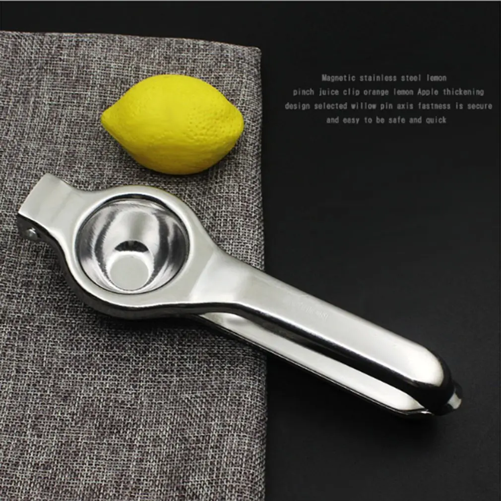 Kitchen Bar Stainless Steel Lemon Orange Lime Squeezer Manual Juicer Hand Press Kitchen Cookware Fresh Juice Tool
Kitchen Bar Stainless Steel Lemon Orange Lime Squeezer Manual Juicer Hand Press Kitchen Cookware Fresh Juice Tool