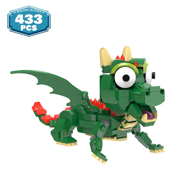 Игрушки Moc Dragon, конструктор динозавр, модель животного, набор кирпичей, развивающие игрушки, детские игрушки, подарки на день рождения
Игрушки Moc Dragon, конструктор динозавр, модель животного, набор кирпичей, развивающие игрушки, детские игрушки, подарки на день рождения