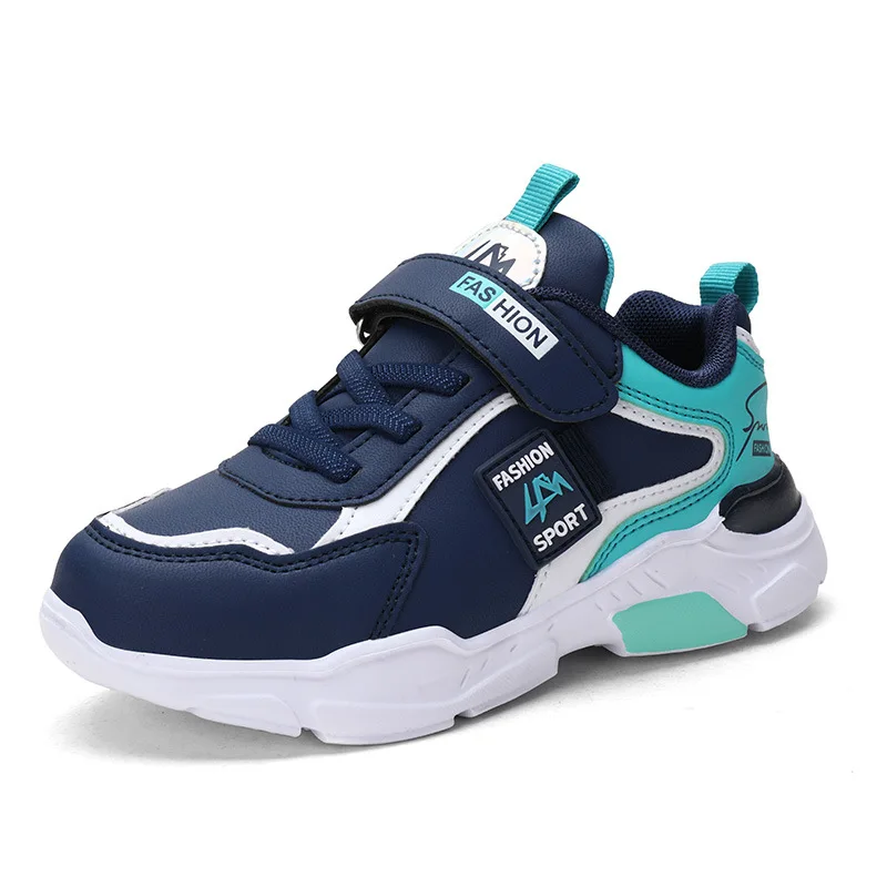 2022 Spring Autumn High Quality Leather Boy Sneakers Casual Shoes Non-Slip Wear-Resistant Velcro Sports Running Shoes 6-18 Years
2022 Spring Autumn High Quality Leather Boy Sneakers Casual Shoes Non-Slip Wear-Resistant Velcro Sports Running Shoes 6-18 Years