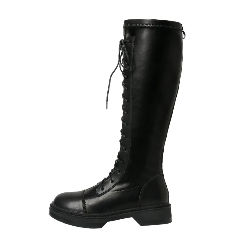 Autumn and New Black Knight boots elastic winter 2021 high boots British wind back zipper boots women's shoes
Autumn and New Black Knight boots elastic winter 2021 high boots British wind back zipper boots women's shoes