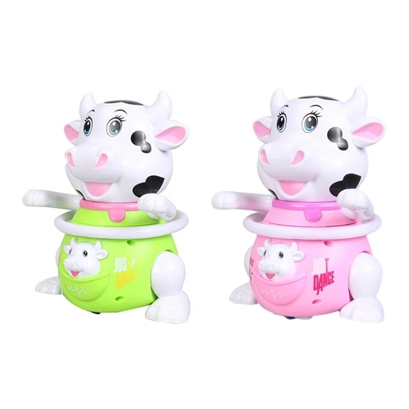 D7WF Funny Plastic Robot Novelty Mini Electric Music Cute Cow Dancing Creative Supplies Kids Relieve Boredom
D7WF Funny Plastic Robot Novelty Mini Electric Music Cute Cow Dancing Creative Supplies Kids Relieve Boredom