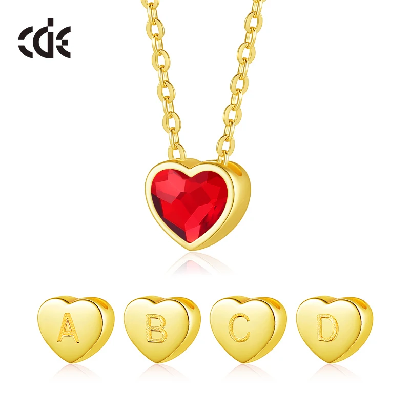 CDE 26 Letter Heart Pendant Necklace Jewelry Red Crystals Fashion Trend Necklace for Girl Gift Colar Vermelho
CDE 26 Letter Heart Pendant Necklace Jewelry Red Crystals Fashion Trend Necklace for Girl Gift Colar Vermelho