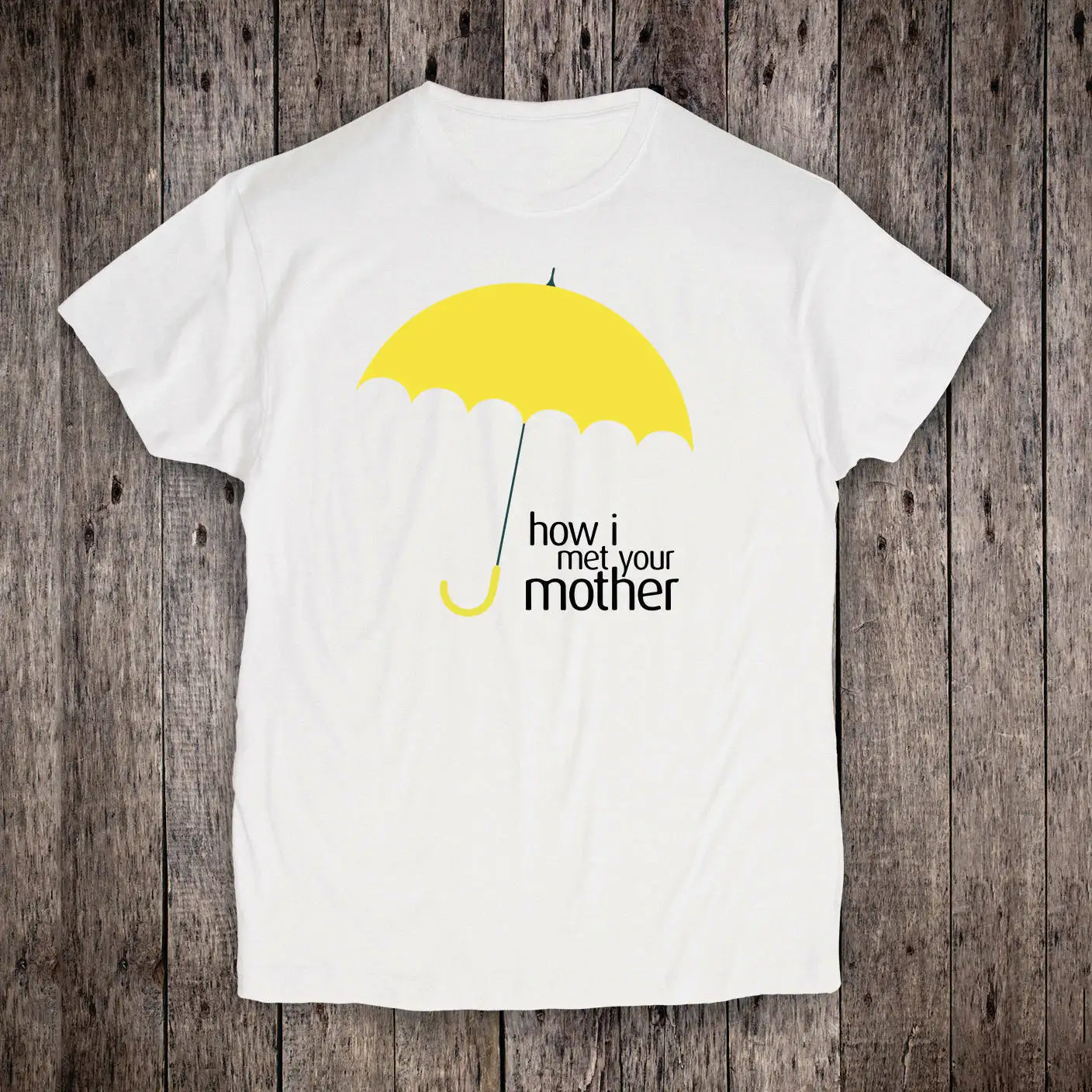 Милая футболка с принтом How I Met Your для матерей Sitcom tv Show Повседневная Мужская