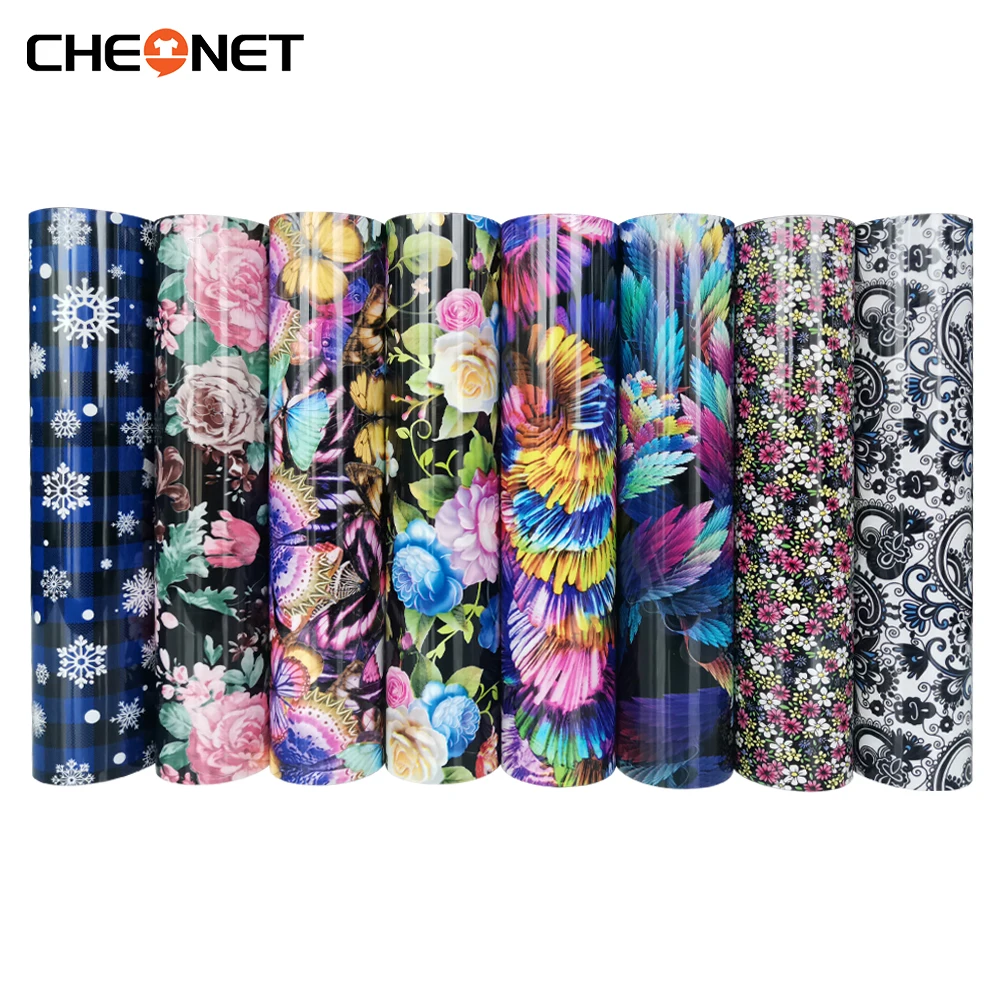 Free Shipping 8 Sheets 25x30cm TPU Beautiful Flower Pattern Heat Transfer Vinyl Colorful HTV Iron on DIY Clothing
Free Shipping 8 Sheets 25x30cm TPU Beautiful Flower Pattern Heat Transfer Vinyl Colorful HTV Iron on DIY Clothing