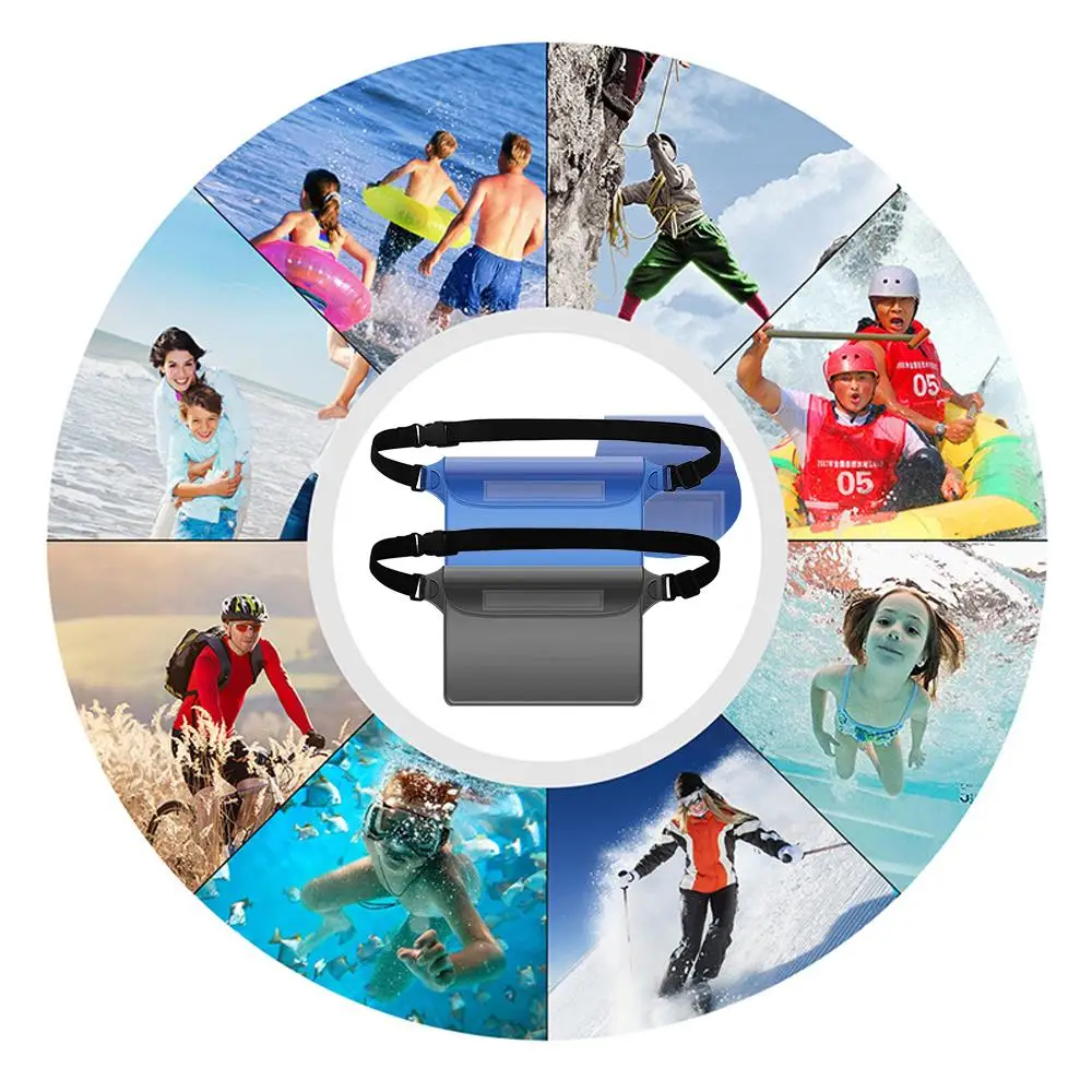 Water Proof Bag Waterproof Fanny Pack Swim Waist Belt Large Capacity Rafting Waterproof Pouch Seal PVC
Water Proof Bag Waterproof Fanny Pack Swim Waist Belt Large Capacity Rafting Waterproof Pouch Seal PVC