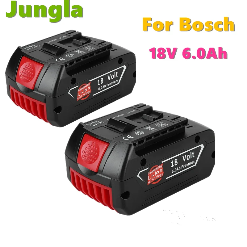 2PCS 18V 6.0Ah rechargeable lithium ion battery for Bosch 18V 6.0A backup battery portable replacement BAT609
2PCS 18V 6.0Ah rechargeable lithium ion battery for Bosch 18V 6.0A backup battery portable replacement BAT609