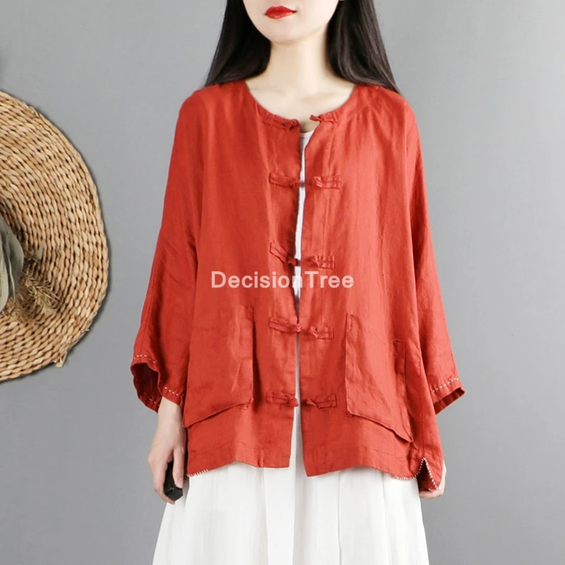 2022 chinese traditional shirt female women blouse novelty clothing daily loose tops cotton linen shirt chinese blouse hanfu
2022 chinese traditional shirt female women blouse novelty clothing daily loose tops cotton linen shirt chinese blouse hanfu