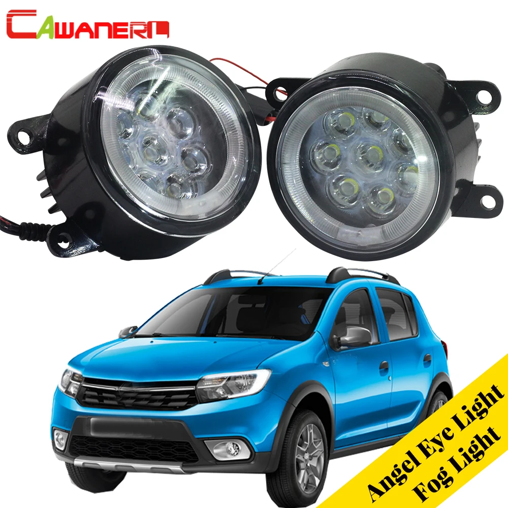 Cawanerl Car Styling LED Lamp Fog Light Angel Eye Daytime Running Light DRL For Renault Sandero / Stepway Hatchback 2008-2015
Cawanerl Car Styling LED Lamp Fog Light Angel Eye Daytime Running Light DRL For Renault Sandero / Stepway Hatchback 2008-2015