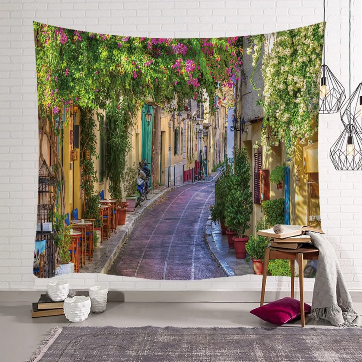 Nordic city streets tapestry aesthetic Digital Printing boho home decor wall hanging farmhouse street print mural 100% Polyester
Nordic city streets tapestry aesthetic Digital Printing boho home decor wall hanging farmhouse street print mural 100% Polyester