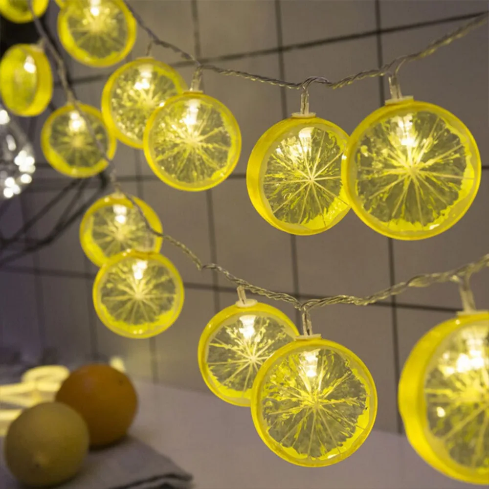 LED Lemon String Lights 20LED Battery 2M/3M Fairy Lights Night Light for Christmas Party Wedding Bedroom Decoration Waterproof
LED Lemon String Lights 20LED Battery 2M/3M Fairy Lights Night Light for Christmas Party Wedding Bedroom Decoration Waterproof