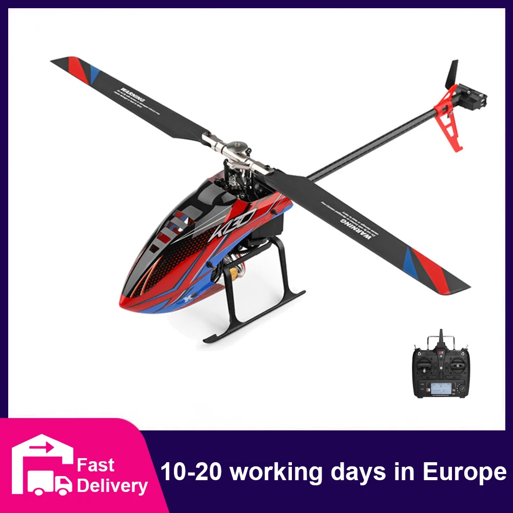 WLtoys K130 RC Helicopter 6 Channel 6-Axis Gyro Stabilizer Altitude Hold with LED Lights Brushless Motor Helicopters Toy for Kid
WLtoys K130 RC Helicopter 6 Channel 6-Axis Gyro Stabilizer Altitude Hold with LED Lights Brushless Motor Helicopters Toy for Kid