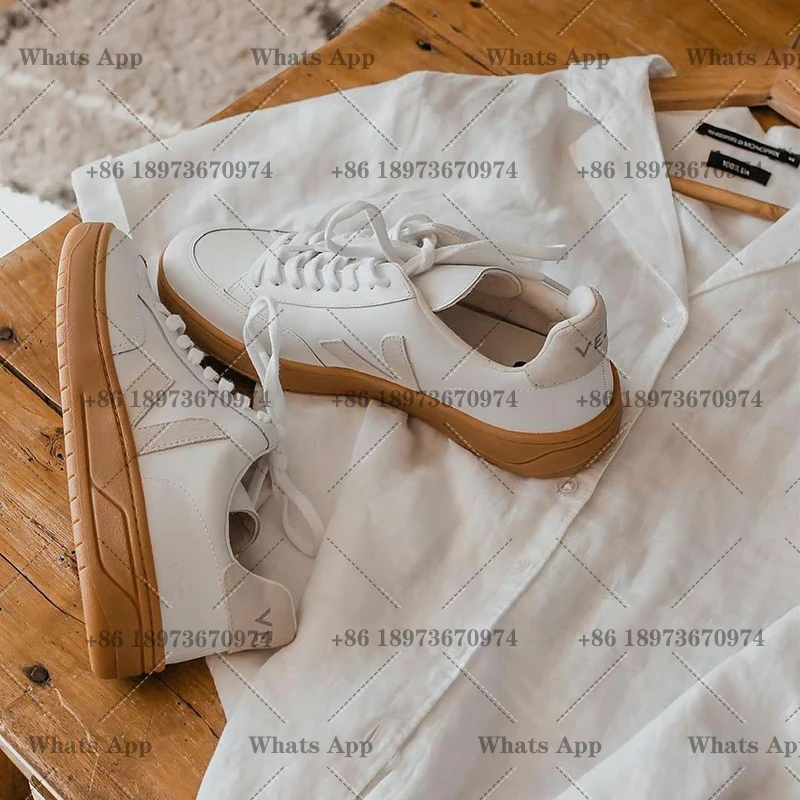 VEJA V12 Women's Sneakers Unisex Couple White Shoes Men's Veja Shoes Original Classic Environmental All-match Fashion 35-46 Size
VEJA V12 Women's Sneakers Unisex Couple White Shoes Men's Veja Shoes Original Classic Environmental All-match Fashion 35-46 Size