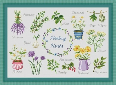 24-cartoon G180-healing herb Counted Cross Stitch 11CT 14CT 18CT DIY Cross Stitch Kits Embroidery Needlework Sets
24-cartoon G180-healing herb Counted Cross Stitch 11CT 14CT 18CT DIY Cross Stitch Kits Embroidery Needlework Sets
