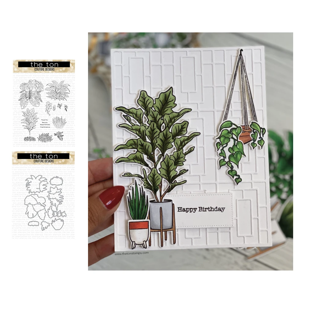 New Arrival Potted Plant Cactus Metal Cutting Dies and Clear Rubber Stamps for Scrapbooking Craft Stencil Album Sheet Decoration
New Arrival Potted Plant Cactus Metal Cutting Dies and Clear Rubber Stamps for Scrapbooking Craft Stencil Album Sheet Decoration