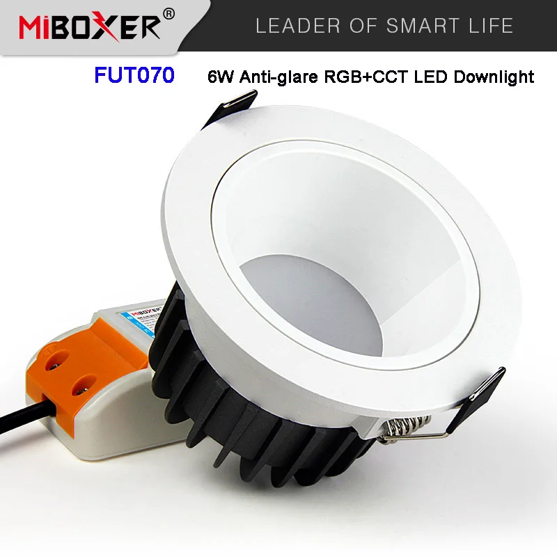 Miboxer FUT070 6 Вт антибликовый RGB + CCT Светодиодный точечный светильник AC100 ~ 240 В с регулируемой яркостью умный светодиодный потолочный светильник...
Miboxer FUT070 6 Вт антибликовый RGB + CCT Светодиодный точечный светильник AC100 ~ 240 В с регулируемой яркостью умный светодиодный потолочный светильник...