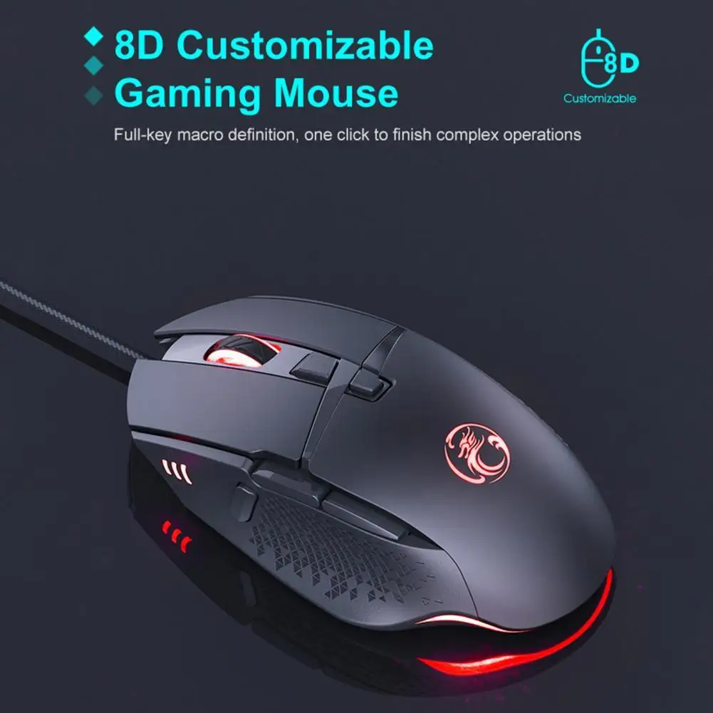 Игровая мышь IMICE T91, совместимая мышь из АБС-пластика с разрешением DPI, с кнопкой огня, для офиса
Игровая мышь IMICE T91, совместимая мышь из АБС-пластика с разрешением DPI, с кнопкой огня, для офиса