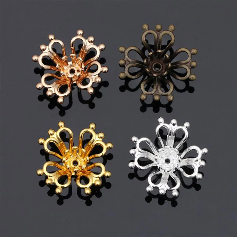 SIXTY TOWFISH 50 Pieces DIY Jewelry Accessories 17mm Copper Filigree Flower Slice Charms base settings jewelry making findings
SIXTY TOWFISH 50 Pieces DIY Jewelry Accessories 17mm Copper Filigree Flower Slice Charms base settings jewelry making findings