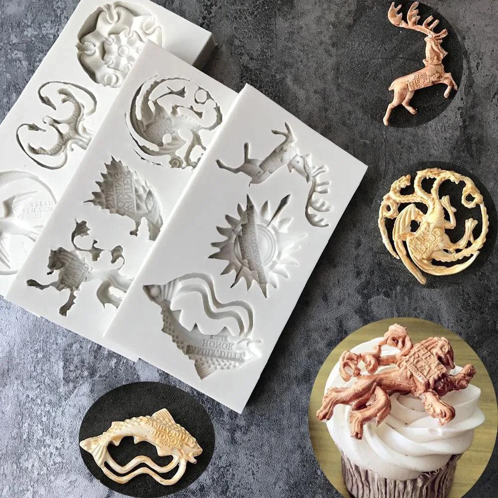 Several Animals Shape Silicone Mold Resin For DIY Chocolate Cake Dessert Fondant Moulds kitchen Baking Decoration Tools
Several Animals Shape Silicone Mold Resin For DIY Chocolate Cake Dessert Fondant Moulds kitchen Baking Decoration Tools
