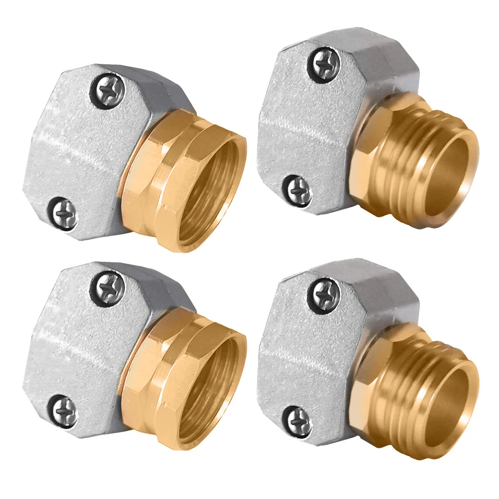 4PCS Garden Watering Hose Quick Connector Double Male Hose Coupling Joint Adapter Extender Set For Hose Pipe Tube Repair Leaky
4PCS Garden Watering Hose Quick Connector Double Male Hose Coupling Joint Adapter Extender Set For Hose Pipe Tube Repair Leaky