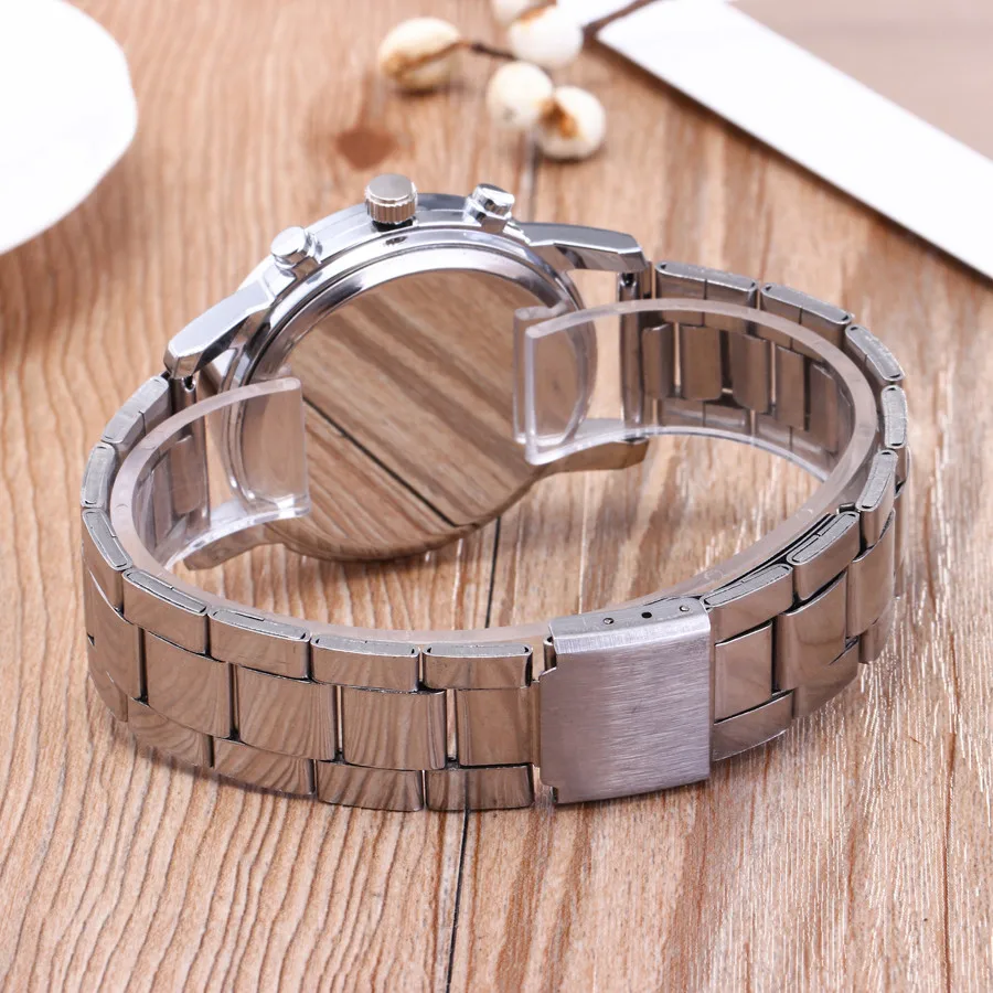 Creative Men Watch Business About Men Stainless Steel Band Luxury Gift for Male Clock Men Relogio Masculino erkek kol saati
Creative Men Watch Business About Men Stainless Steel Band Luxury Gift for Male Clock Men Relogio Masculino erkek kol saati