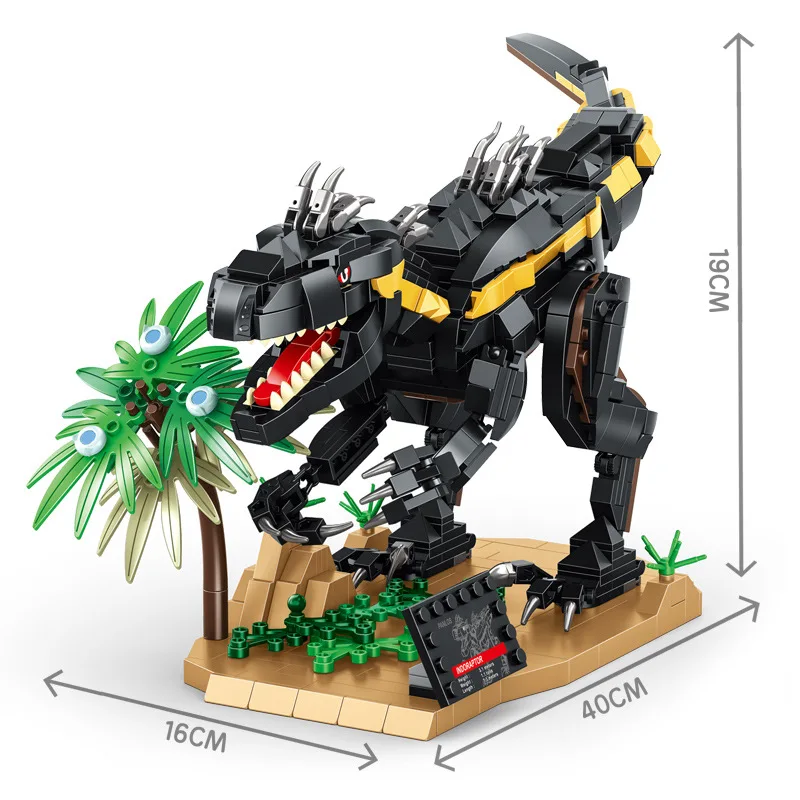 Dinosaur Jurassic Dino World Park Velociraptor Building Blocks Tyrannosaurus Rex DIY Model Bricks Assemble Toys Boys Adult Gift
Dinosaur Jurassic Dino World Park Velociraptor Building Blocks Tyrannosaurus Rex DIY Model Bricks Assemble Toys Boys Adult Gift
