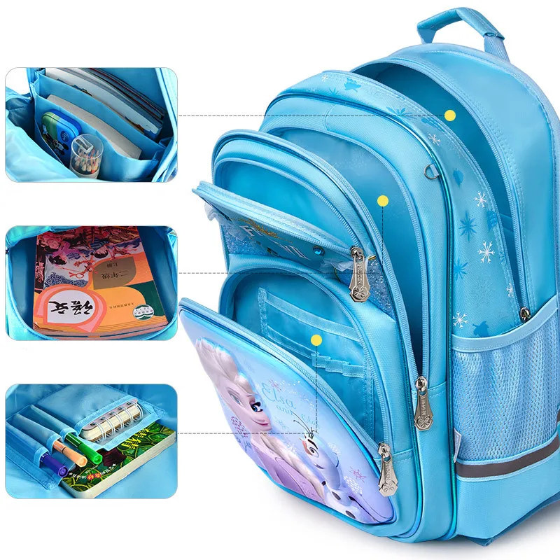 Disney frozen 2 elsa girl backpack schoolbag kids student backpack girl elsa princess child backpack bags gift 3-12 years old 
Disney frozen 2 elsa girl backpack schoolbag kids student backpack girl elsa princess child backpack bags gift 3-12 years old