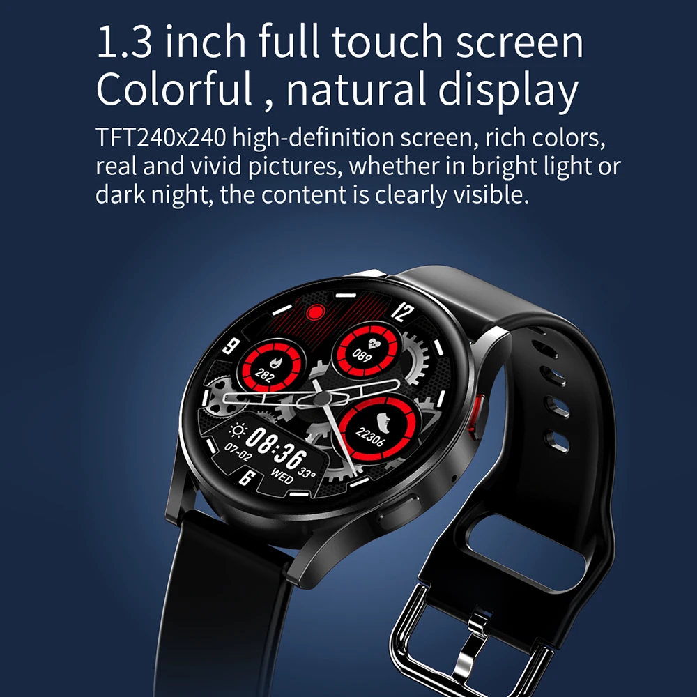 Часы для телефона Samsung Galaxy Watch 4 3 Android IOS Reloj Inteligente Hombre Смарт-часы с функцией ответа