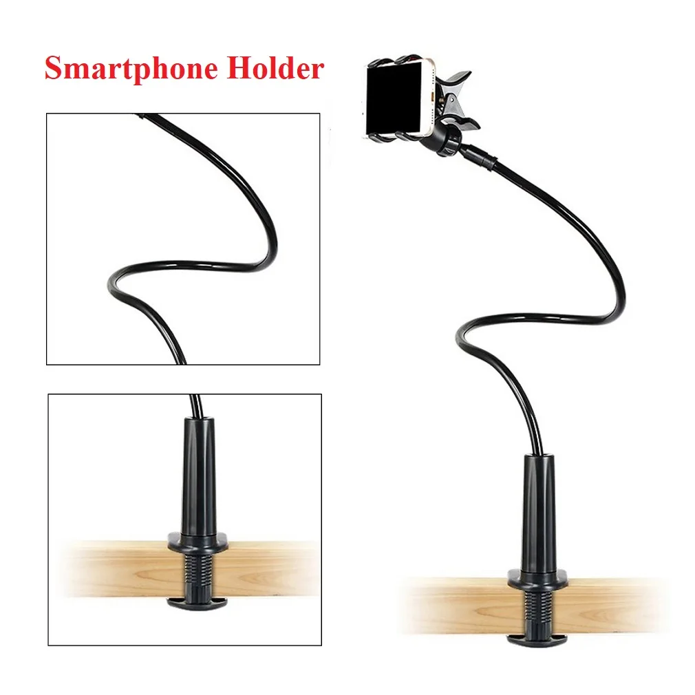 Smartphone Holder Adjustable Mobile Phone Holder Snap-on Bedside Desktop Universal Extension Double Clip Sturdy Phone Holder
Smartphone Holder Adjustable Mobile Phone Holder Snap-on Bedside Desktop Universal Extension Double Clip Sturdy Phone Holder