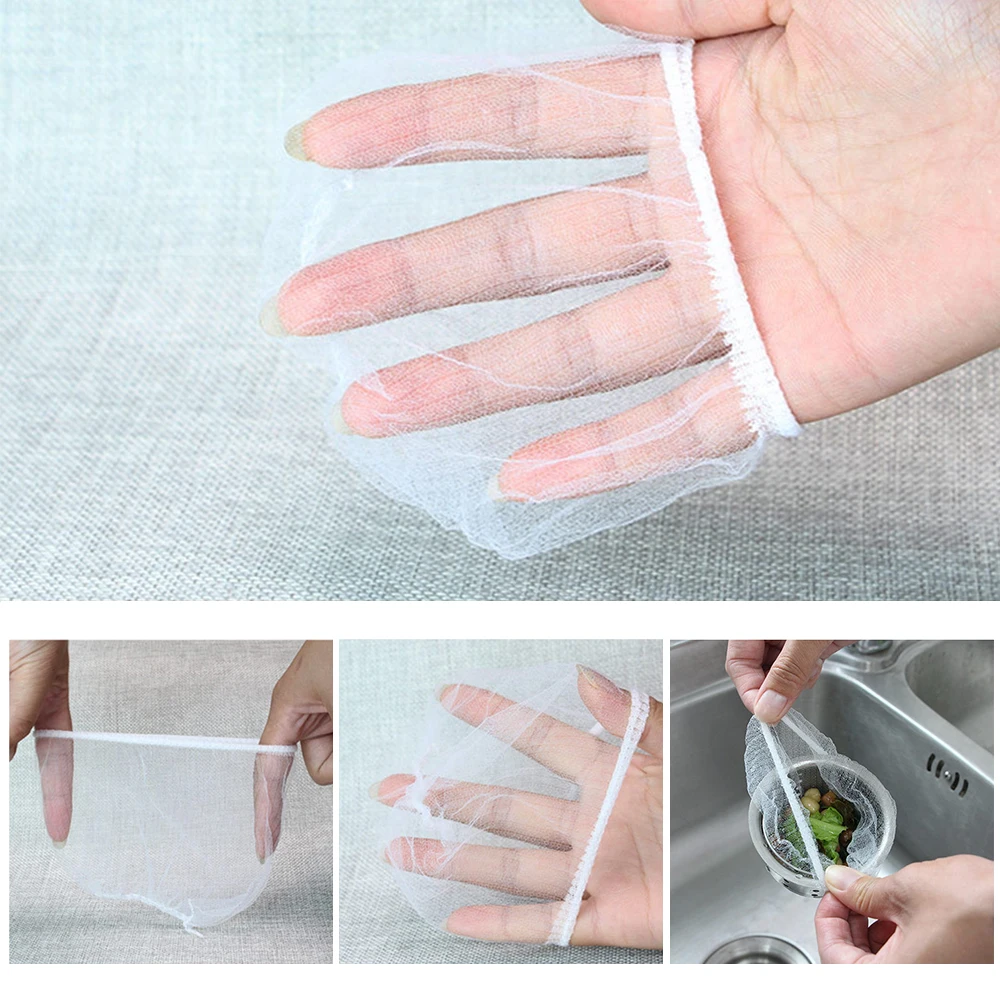 30/100pcs Kitchen Sink Strainer Bag Garbage Bag Waste Bags Sink Trash Bags Bathroom Drain Hole Mesh Trash Filter Bag Disposable
30/100pcs Kitchen Sink Strainer Bag Garbage Bag Waste Bags Sink Trash Bags Bathroom Drain Hole Mesh Trash Filter Bag Disposable