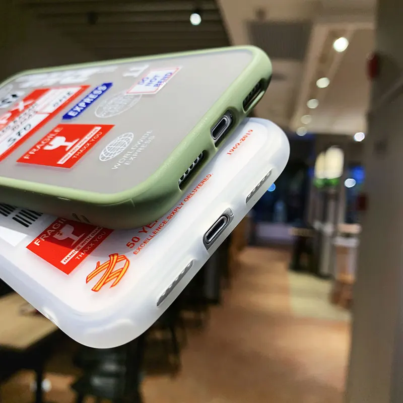 Bar code DHL 50th express phone case for Iphone 12 Pro Max 12 mini Case hard silicone for apple 11 case
Bar code DHL 50th express phone case for Iphone 12 Pro Max 12 mini Case hard silicone for apple 11 case