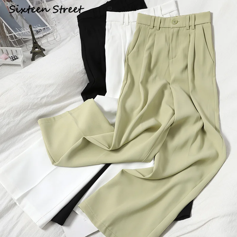 High Quality Women Pants High Waisted Straight Baggy Trousers Korean Style Solid Suit Pants Y2k Dropshipping E Girl Aesthetic
High Quality Women Pants High Waisted Straight Baggy Trousers Korean Style Solid Suit Pants Y2k Dropshipping E Girl Aesthetic