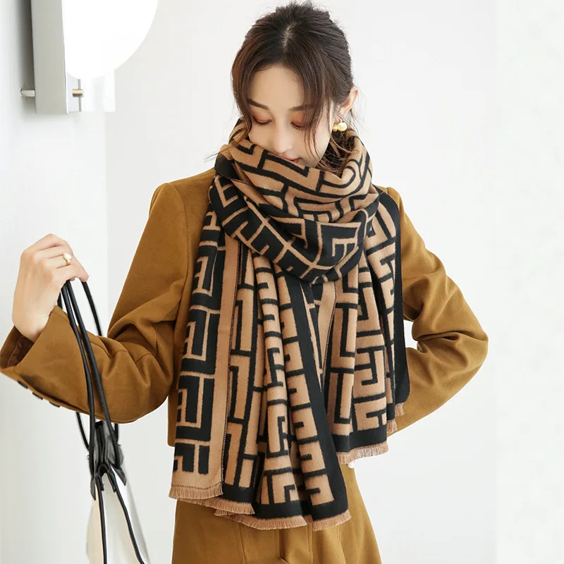 Women Winter Cashmere Scarf Lady Fashion Warm Pashmina Blanket Double-Sided Scarves Women Shawl Female Decoration Thick Foulard
Women Winter Cashmere Scarf Lady Fashion Warm Pashmina Blanket Double-Sided Scarves Women Shawl Female Decoration Thick Foulard