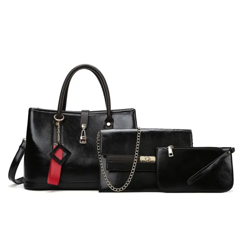 Bag women's 2021 new women's bag business commuting large capacity simple net red slung handbag set
Bag women's 2021 new women's bag business commuting large capacity simple net red slung handbag set
