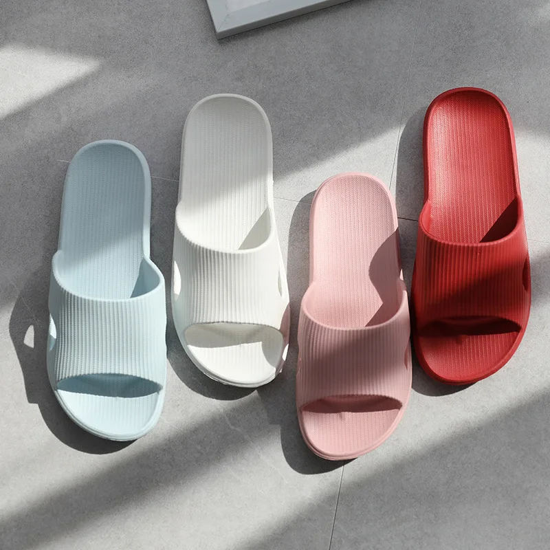 Women Indoor Slippers Soft EVA Super Light Slip-on Lovers Summer Shoes Anti-slip Female Male Bathroom Home Slippers Ladies Slide
Women Indoor Slippers Soft EVA Super Light Slip-on Lovers Summer Shoes Anti-slip Female Male Bathroom Home Slippers Ladies Slide