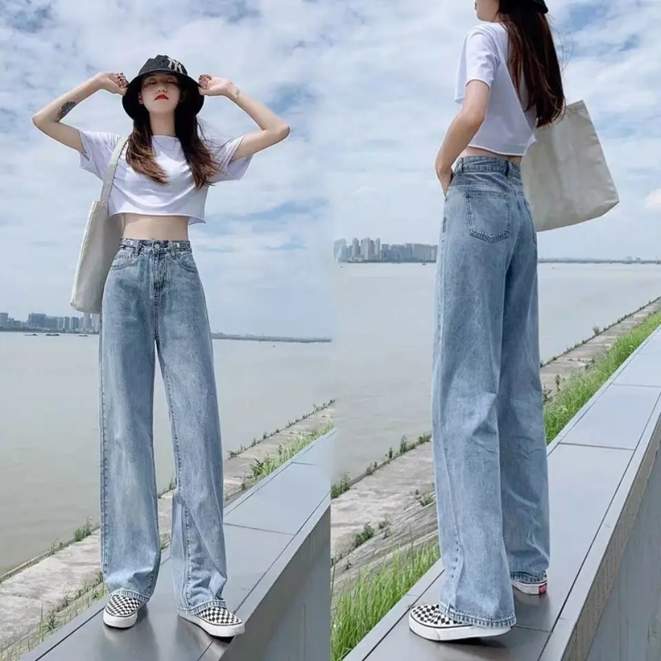 Ladies loose retro high waist wide leg jeans loose new all-match pants jeans women cowboy women women pants
Ladies loose retro high waist wide leg jeans loose new all-match pants jeans women cowboy women women pants