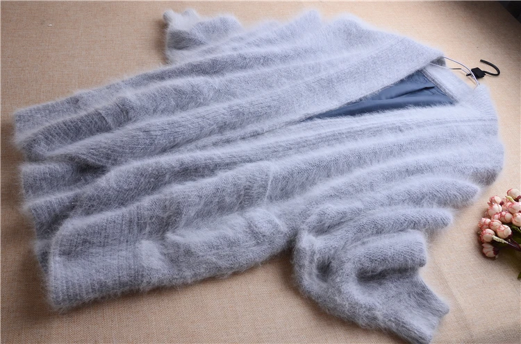 New women female Korean plus size solid long sleeve cardigan coat angora rabbit fur knitted thick coat winter clothing jackets
New women female Korean plus size solid long sleeve cardigan coat angora rabbit fur knitted thick coat winter clothing jackets